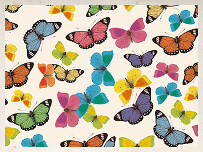 122 - Farfalle colorate